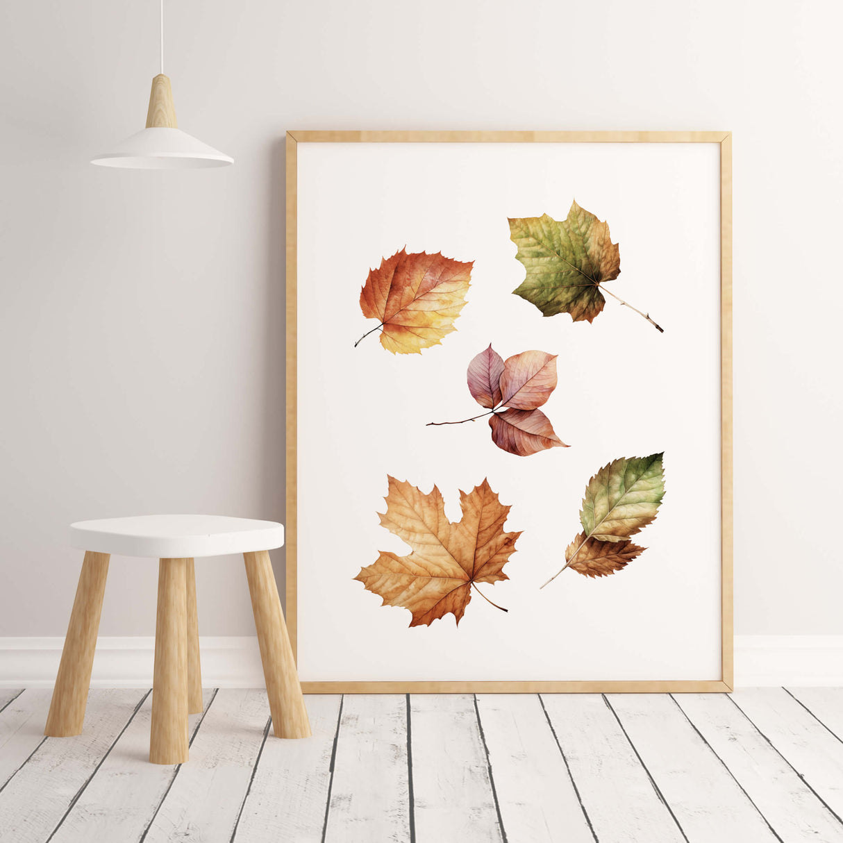 Fall print for autumn home decor