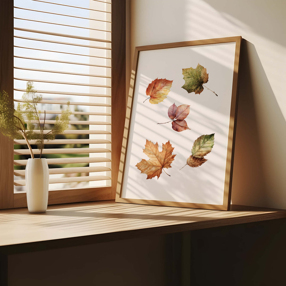 Fall print for autumn home decor