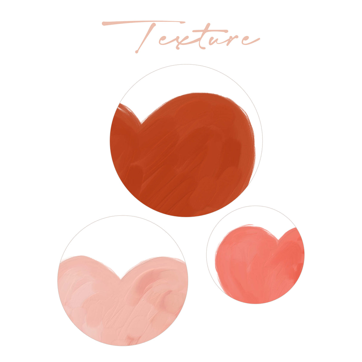 Red and blush baby girls nursery decor with hearts with pastel palette colors