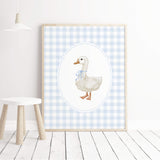 Charming goose printable set for boy’s nursery gallery wall
