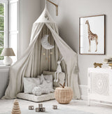 Watercolor giraffe  poster in neutral colors print for gender neutral nursery ideas and decor, boys room decor, girls room decor, boho nursrey decor, elegant nursery decor.