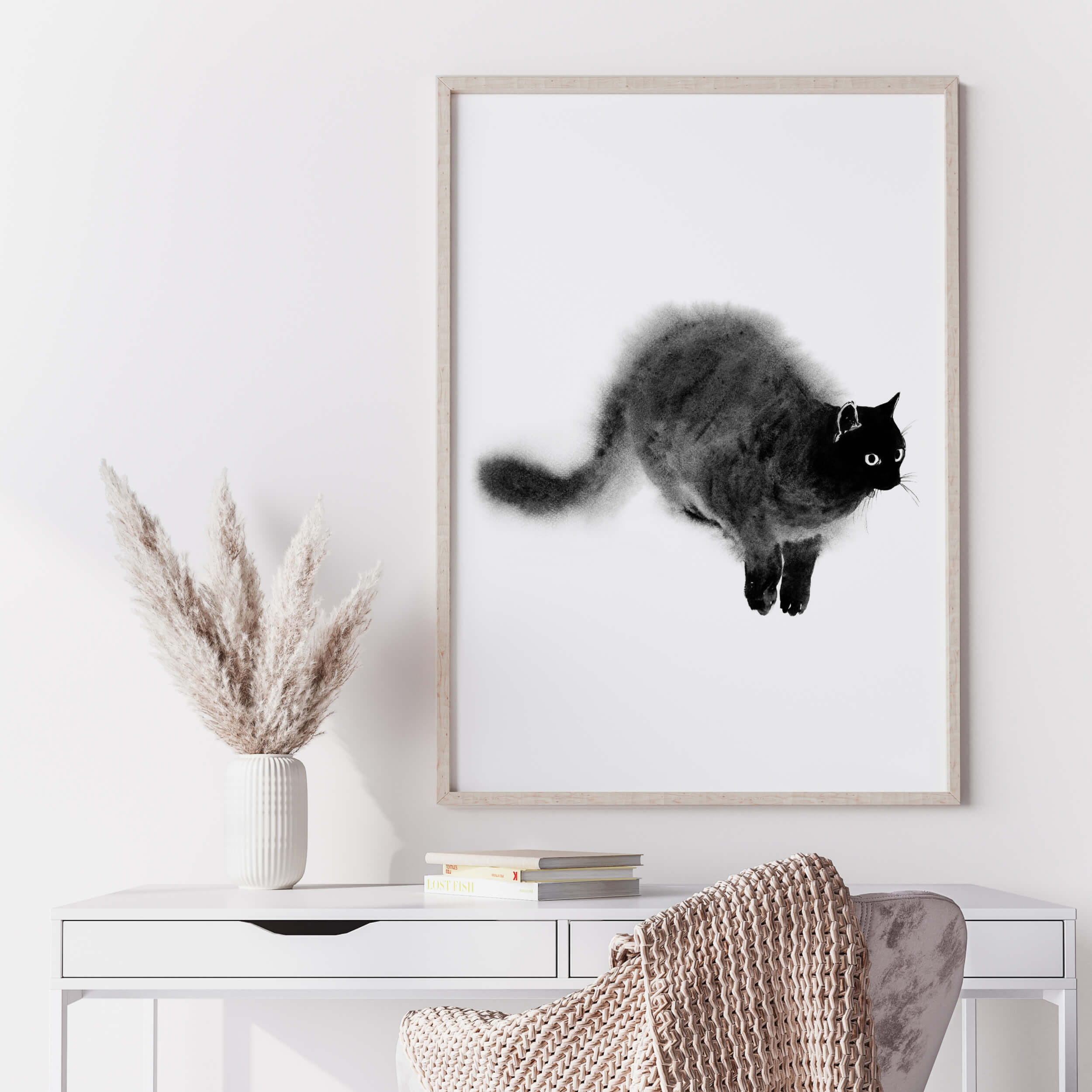 BLACK CAT　壁飾り棚 Amazon｜Susire キャットウォーク 壁付け diyキット棚 cdラック 壁掛け