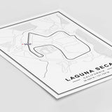 Raceway Laguna Seca motorsport circuit art printable ideal for any room decor, living room, garage, wall decor, office art and gift idea, man gift, father gift, birthday gift.