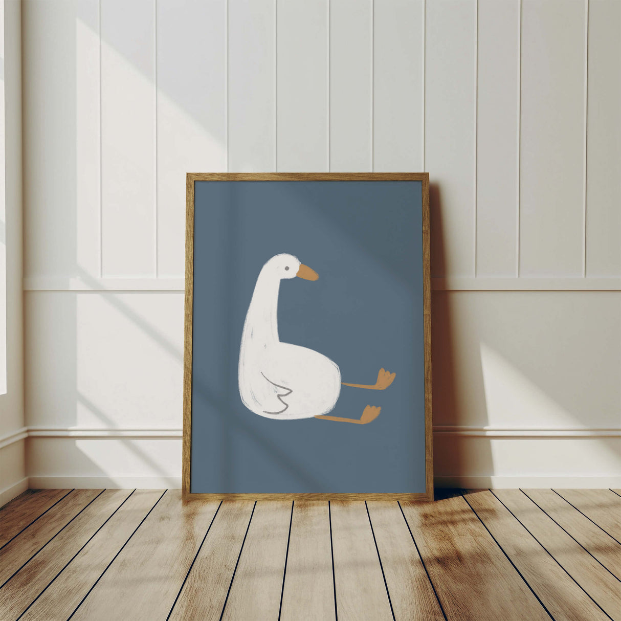 Fun and quirky digital goose prints pack for kids bedroom design

